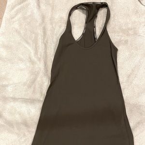 Lululemon Dark Grey tank top size 4